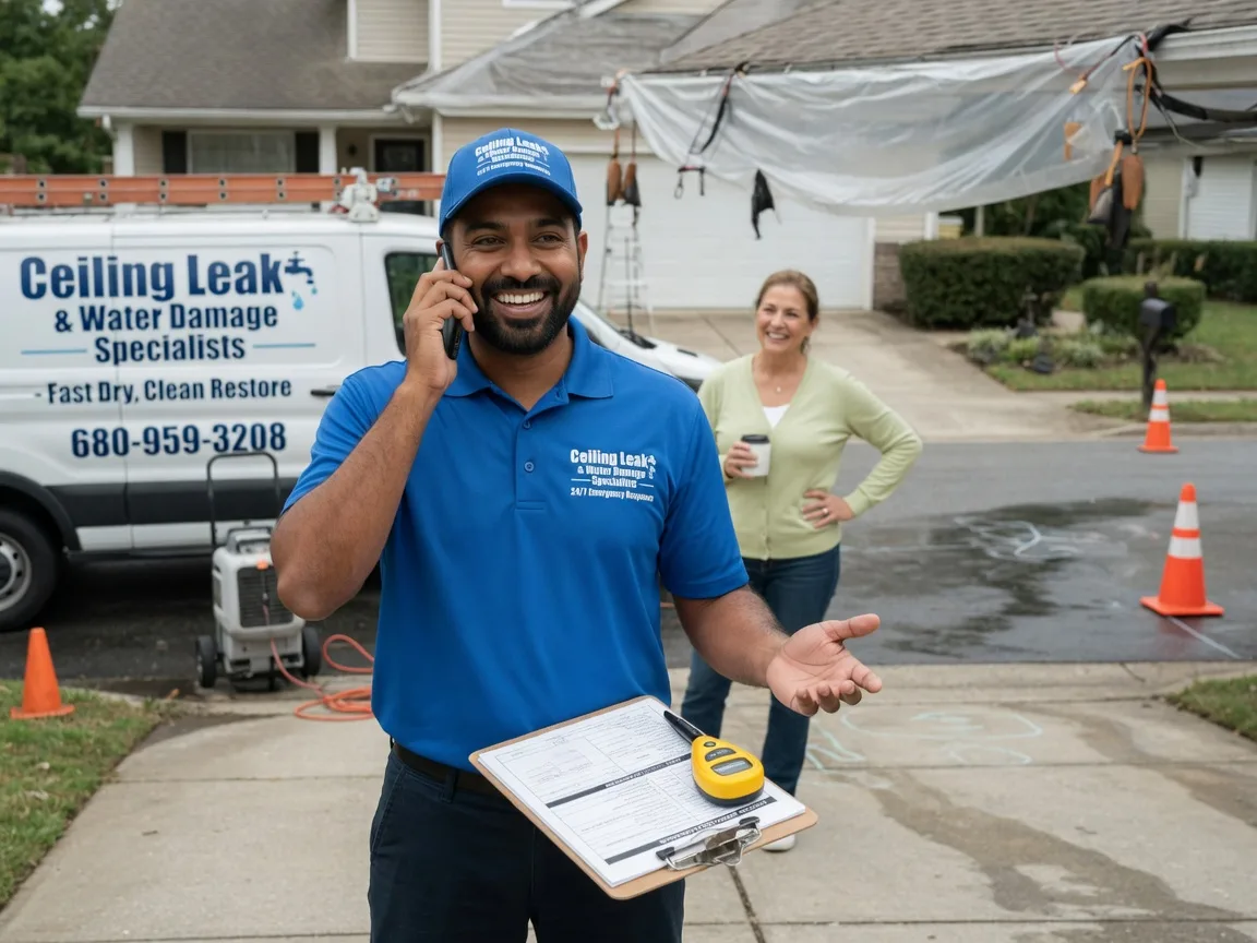 Ceiling Leak Cleanup Lockwood, MO FAQs